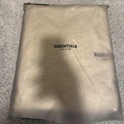 Fear Of God Essentials Light Oatmeal Oversized Hoodie Size Xtra Xtra Large $60 x1 