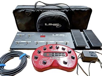 Line 6 POD 2.0 + Floor Board + Travel Case! (COMPLETE Package)