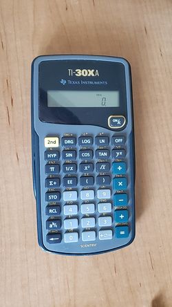 Texas Instruments TI-30XA Calculator