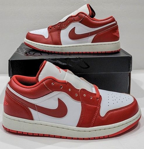 Air Jordan 1 Low Dune Red Size 10