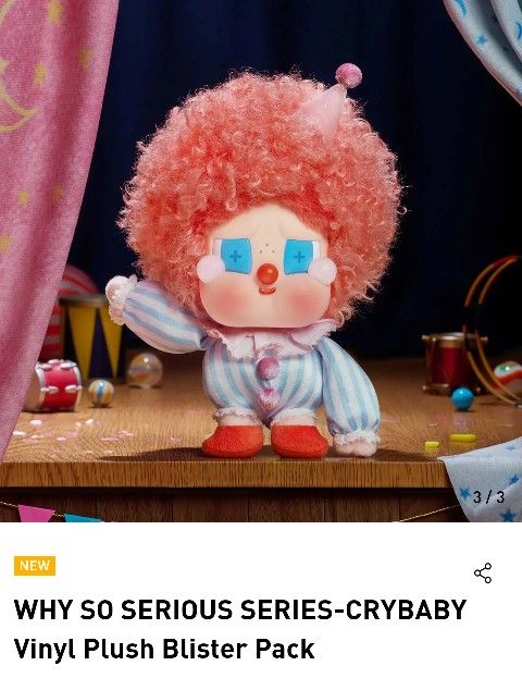 Why So Serious Cry baby Clown