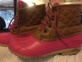 Girls Rain Boots SZ 4