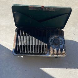 Camping Barbecue And Stove