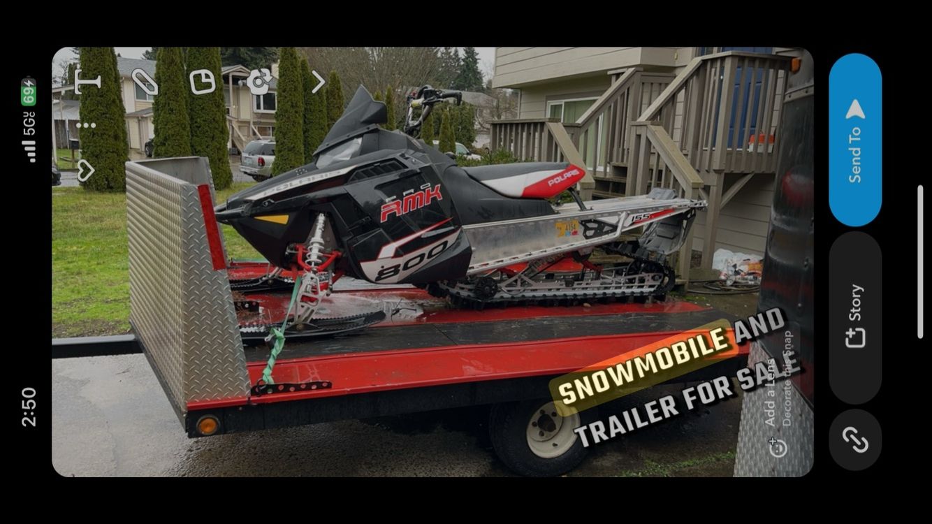 2012 Polaris RMK 800 pro
