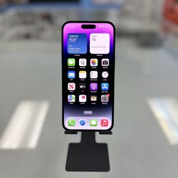 Apple iPhone phone 14 Pro Max 128 GB Deep Purple has e sim & physical