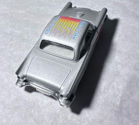 Vintage Classic Team 1950s Style Diecast Car Silver Opening Doors 5” A105