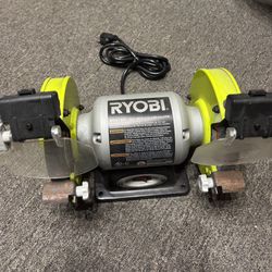 Ryobi 6”  2.1 Amp Bench Grinder Never Used $50