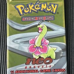 Pokemon Neo Genesis Vintage Booster Pack