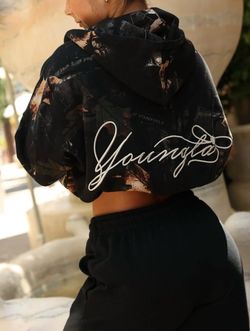 Young LA-Zip Hoodie-Size small