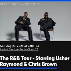 Usher Chris Brown Levi’s Concert
