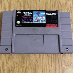 Super Nintendo Tiny Toon Adventures Wacky Sports Challenge 