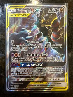 Pokemon TCG Garchomp & Giratina GX SM193 Promo Holo TAG TEAM GX 270 HP 2019