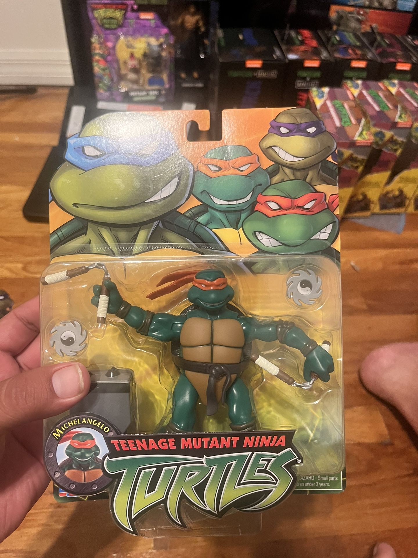 2002 Re release Playmates Line TMNT