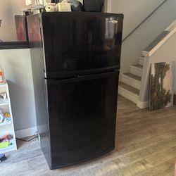 Black Whirlpool Gold Refrigerator