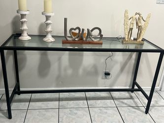 Glass table