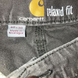 Grey  Carthartt  Work Pants
