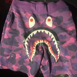 Purple Bape Shorts NEED GONE 