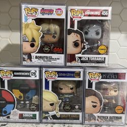 Funko pop CHASE lot 