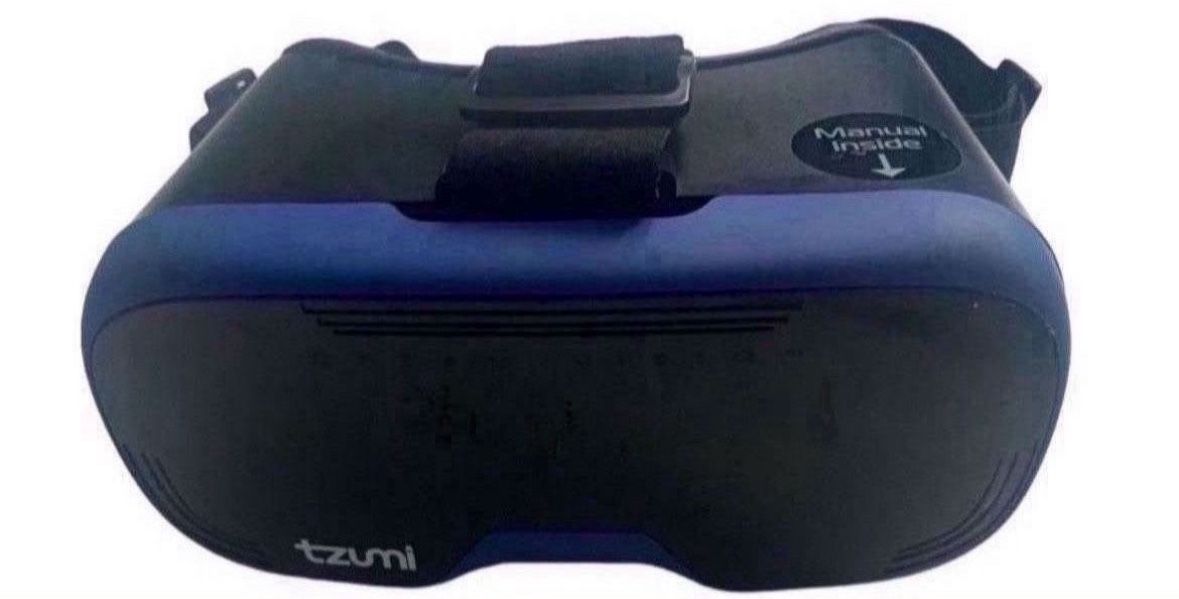 Black and Blue Tzumi Virtual Reality Headset