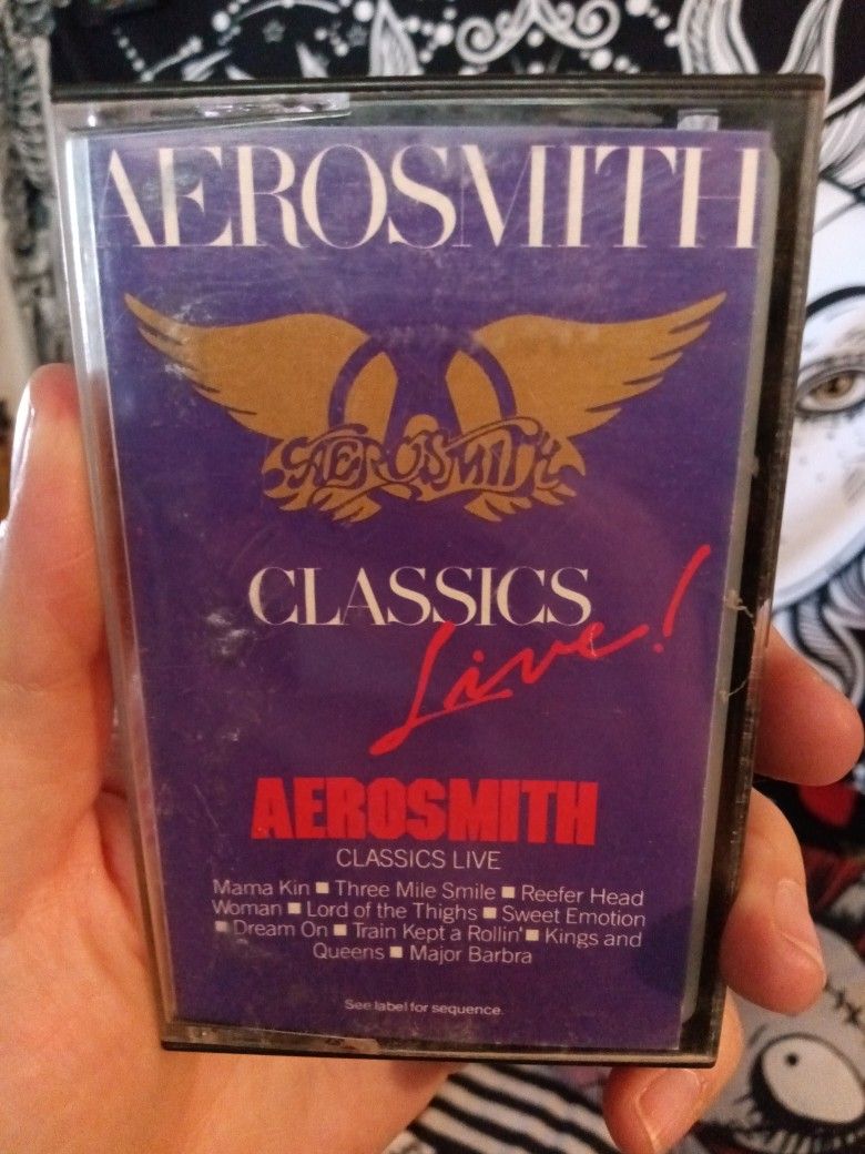Aerosmith Classics Cassette Tape