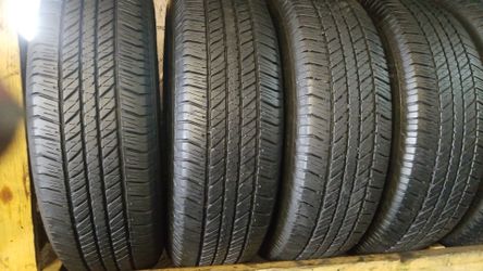 Four bright new set of Bridgestone tires for sale 265/70/17