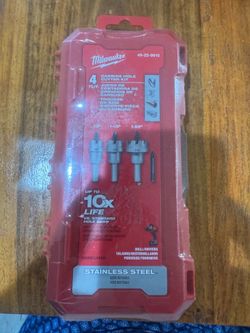 Milwaukee carbide hole cutter kit 49-22-8610
