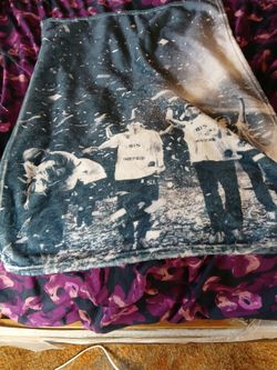 Small bts blanket new.. 5.00 firm