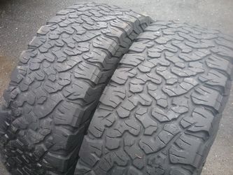 2 tires ..... lt275/60r20
