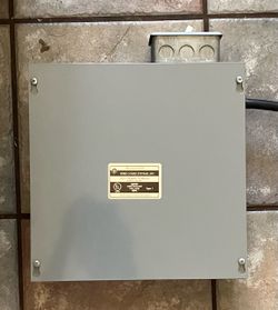 New 10hp Phase Converter Panel
