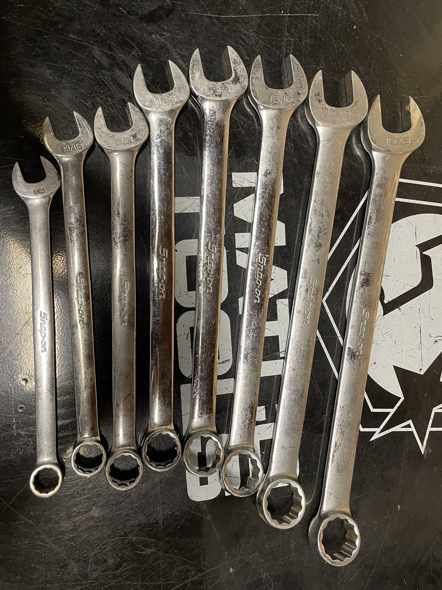 Snap-On Standard Wrench Set 1/2 - 15/16