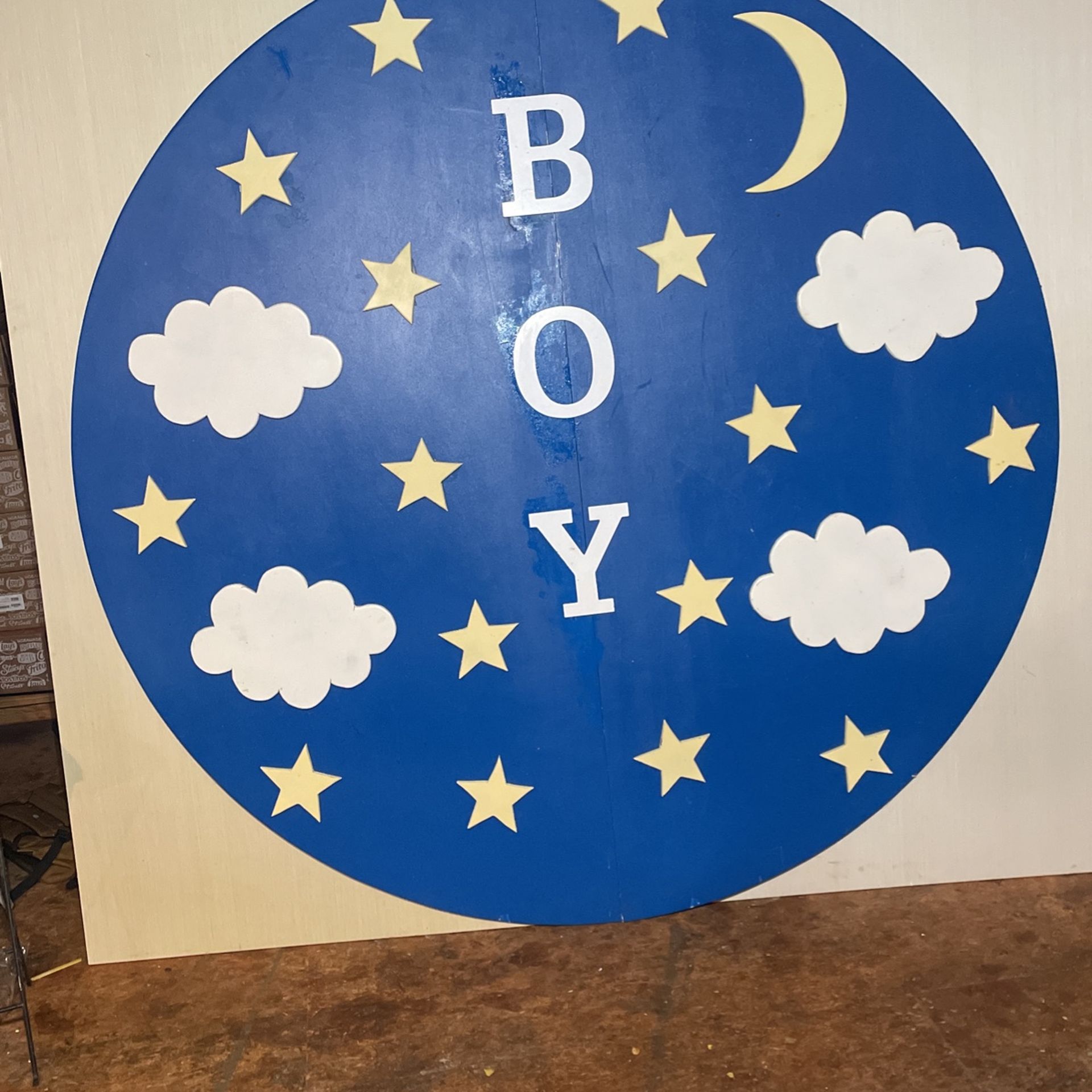 Boy sign