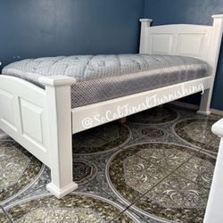 New Twin Bed With Mattress