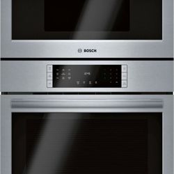 Bosch 800 Series 30" Stainless Steel Double Speed Electric Wall Oven New