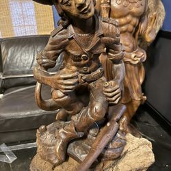 wood carving 
