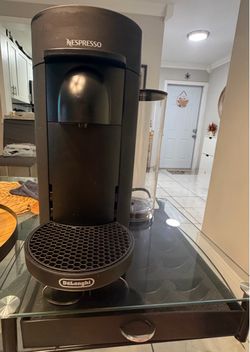 Nespresso VertuoPlus Coffee Machine Bundle + Pods & Storage Stand
