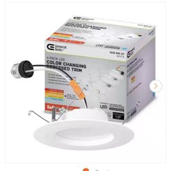 4-PACK LED COLOR CHANGING RECESSED TRIM