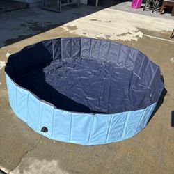 Portable, Collapsible Dog Pool  