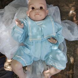 PORCELAIN BABY DOLL ~  Joey by Cindy Marschner Rolfe