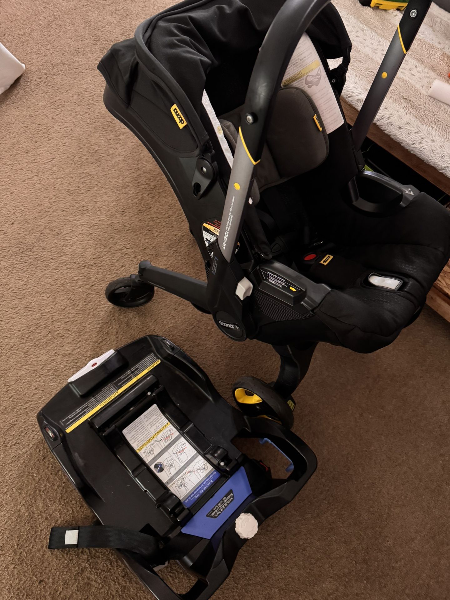 Doona Stroller With Car Seat Base