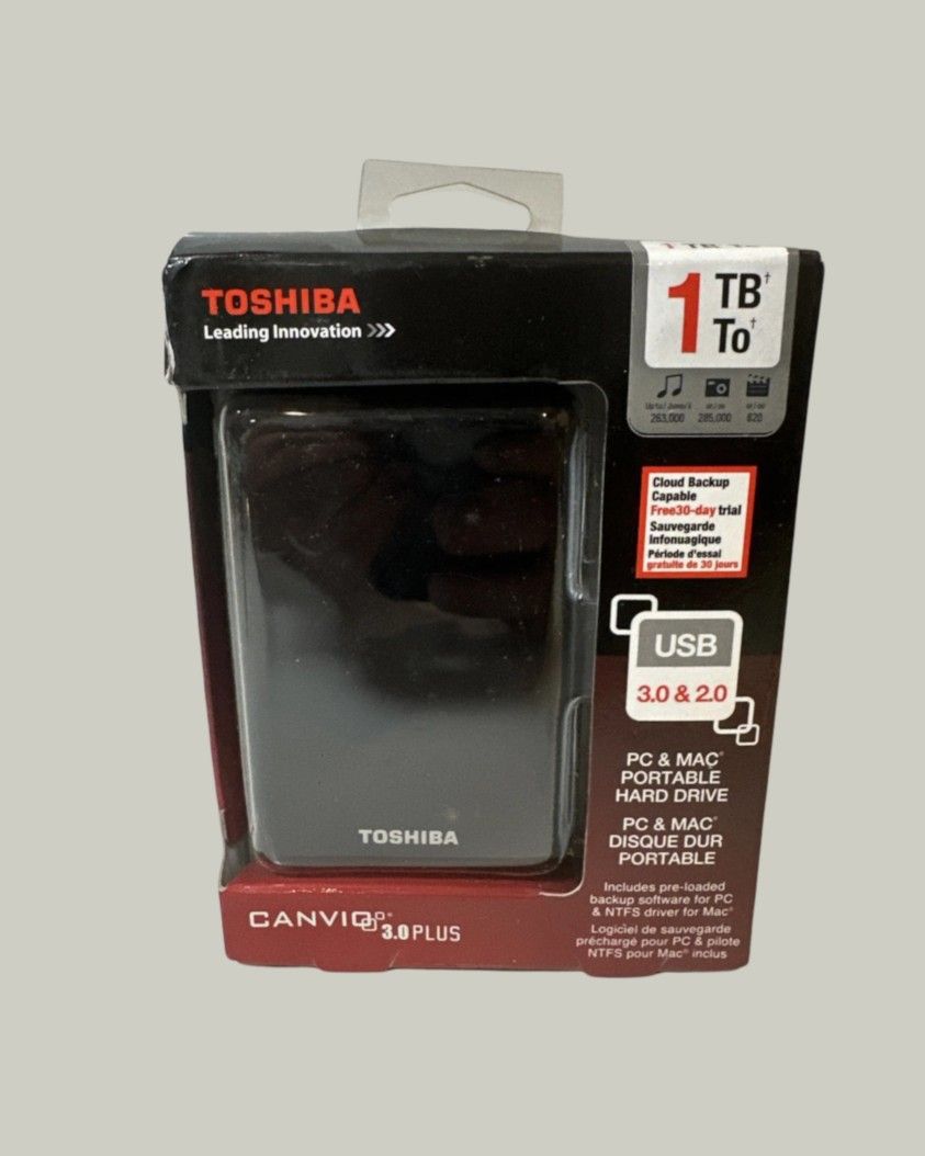 Toshiba Portable Hard Drive