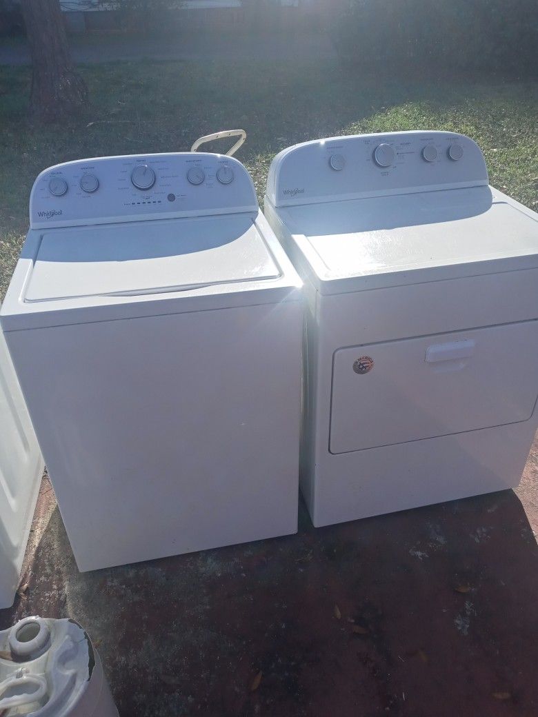 Whirlpool Washer And Dryer