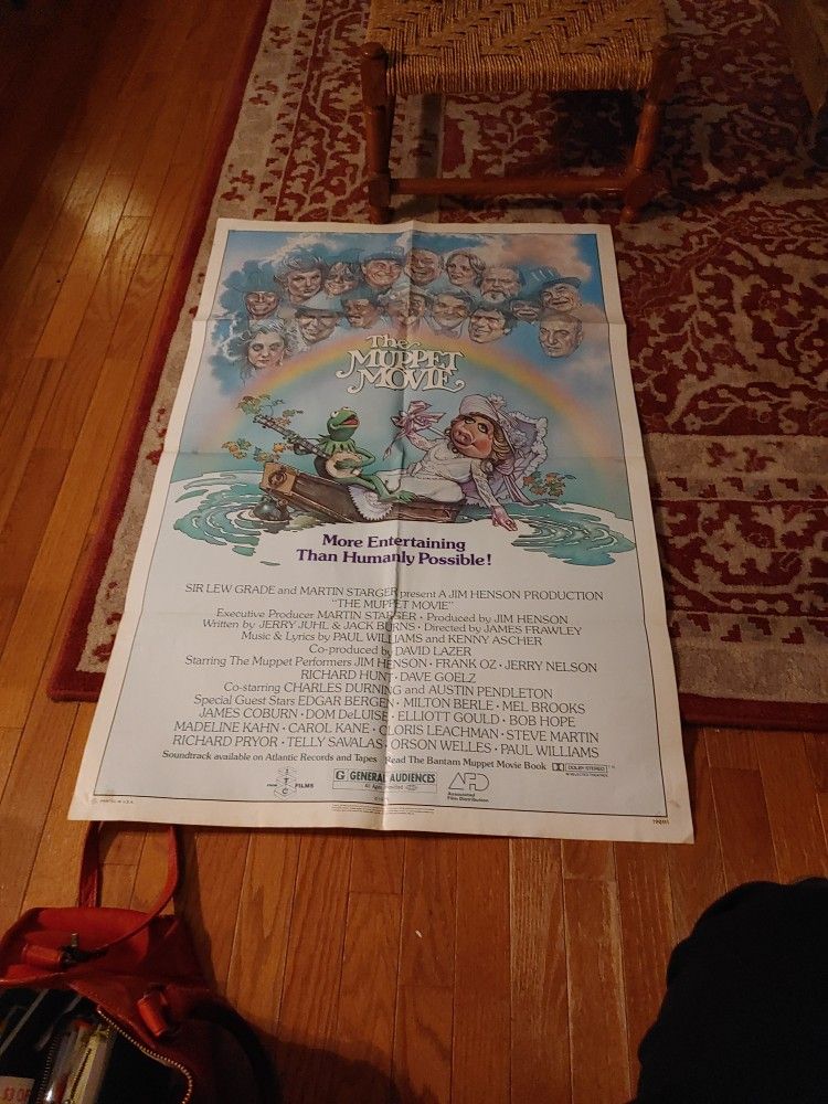 Muppet Movie 1979 Original Poster