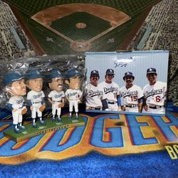 Dodgers Infield Bobbleheads Bobble Heads 