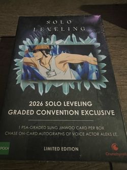 2026 Solo Leveling Graded Convention Exclusive Box