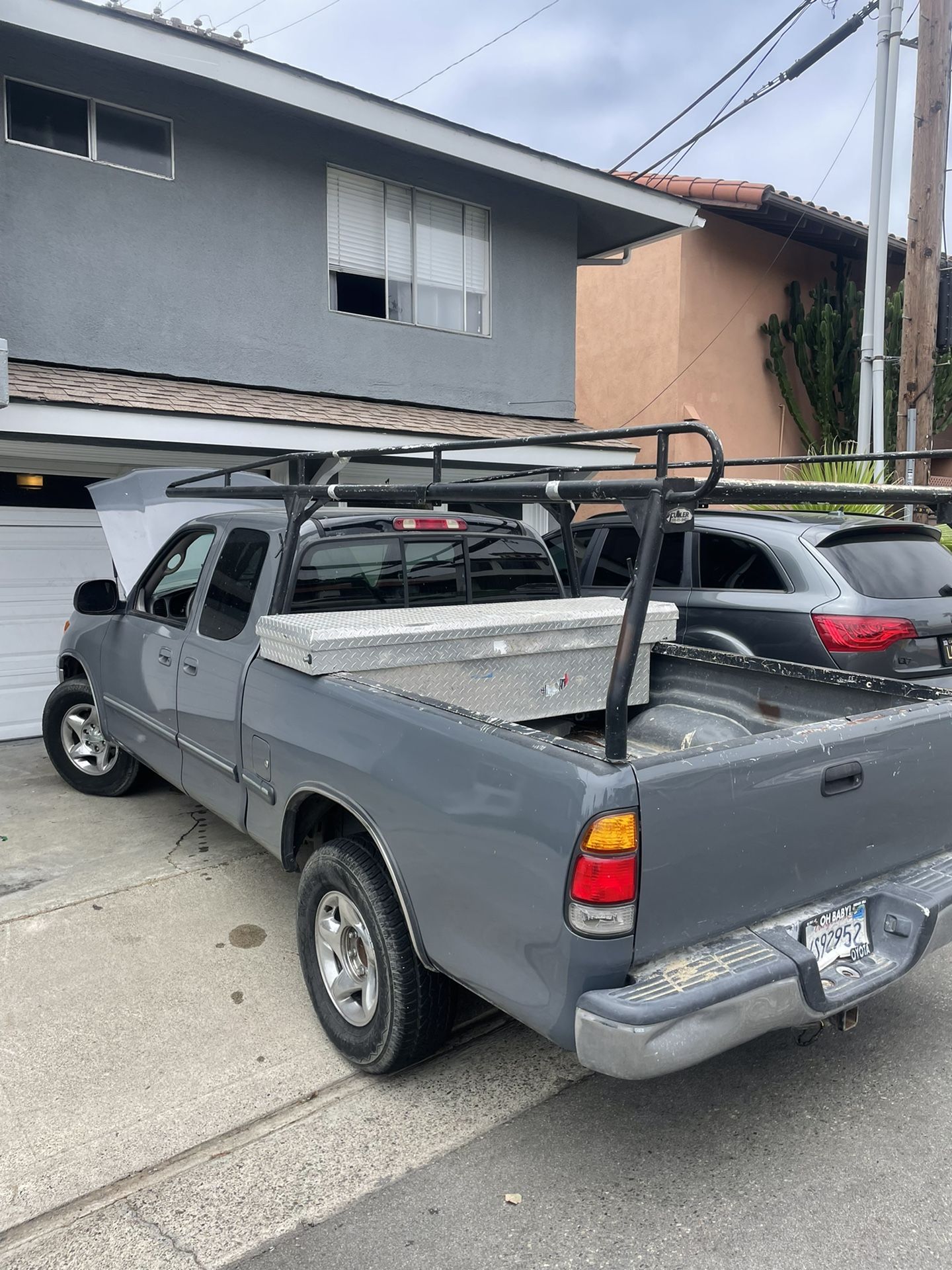 Ladder Rack and Craftsman Toolbox for Toyota Tundra