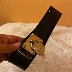 Authentic Michael Kors Genuine Leather Belt 