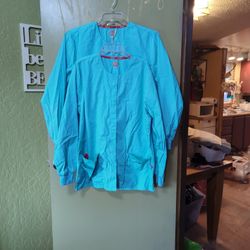 Dickies Medical Scrubs Shirts Size Small Like New