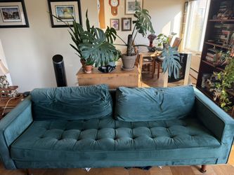Green couch