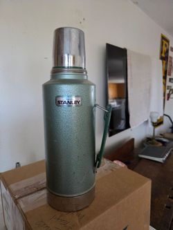Vintage Stanley thermos 14" tall