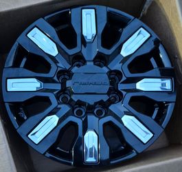 2026 GMC DENALI 2500 RIMS OEM BRAND NEW......( 8 LUG )